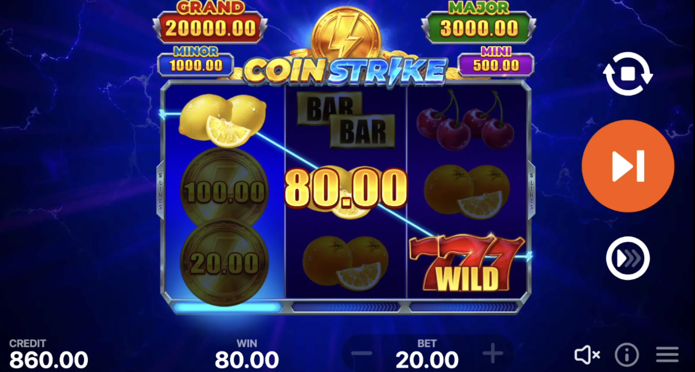 Coin Strike: Hold and Win demo